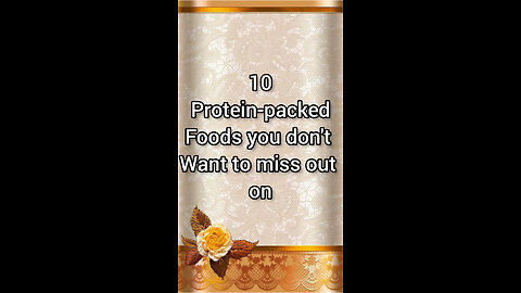 10protein packed foods you don't want to miss out on