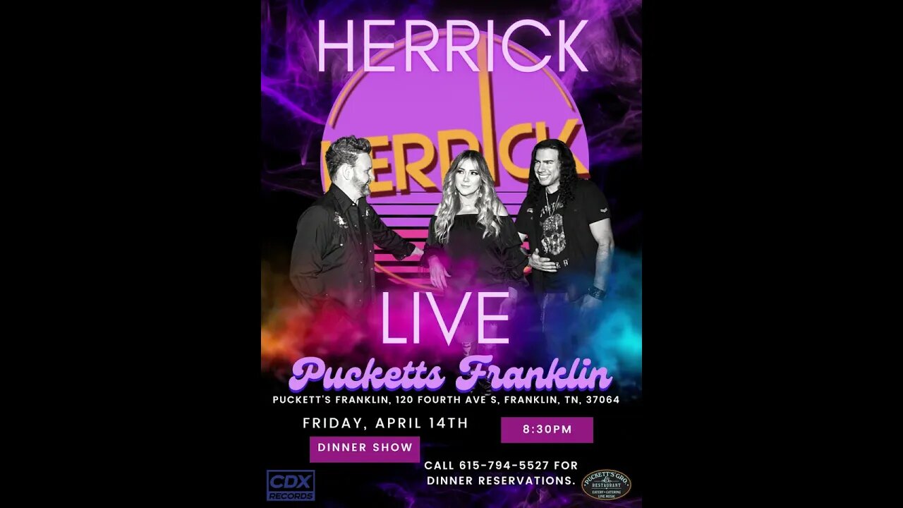 Herrick Live 4/14/2023 in Franklin, TN