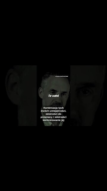 Mężczyzna powinien być niebezpieczny - Jordan Peterson