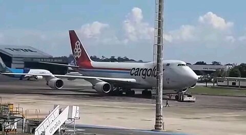 [SBEG Spotting]A beleza do Boeing 747F em Manaus