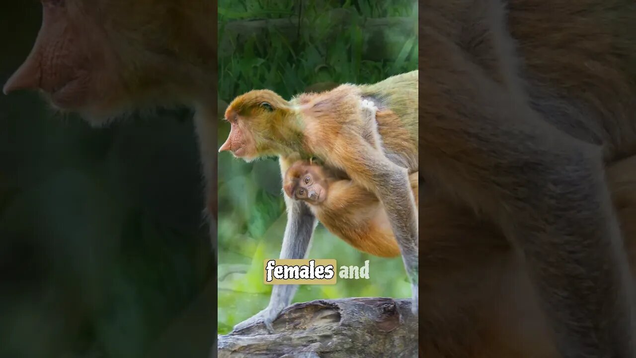 Bizarre Beauty of the Proboscis Monkey