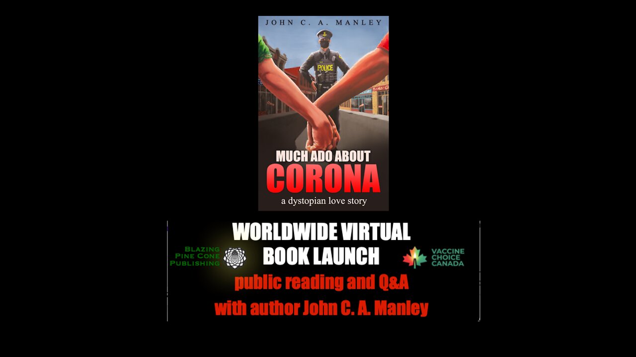 "Much Ado About Corona” Public Reading and Q&A with author John C.A. Manley