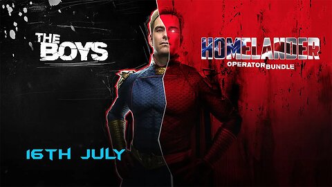 Homelander operator Bundle The Boys - 16th July