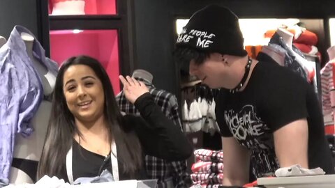 EMO Kid Scaring People!