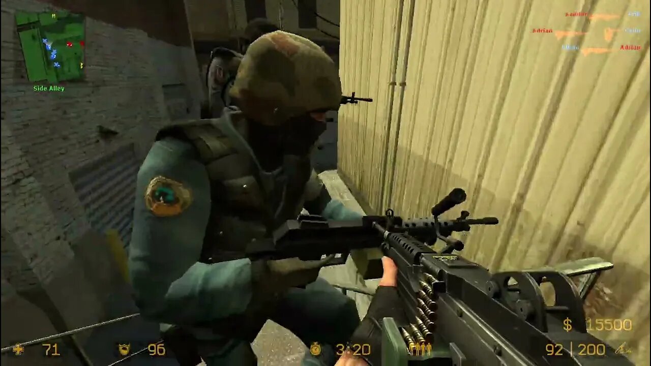 Counter Strike Source Assault Bots #17 Only Machine Guns