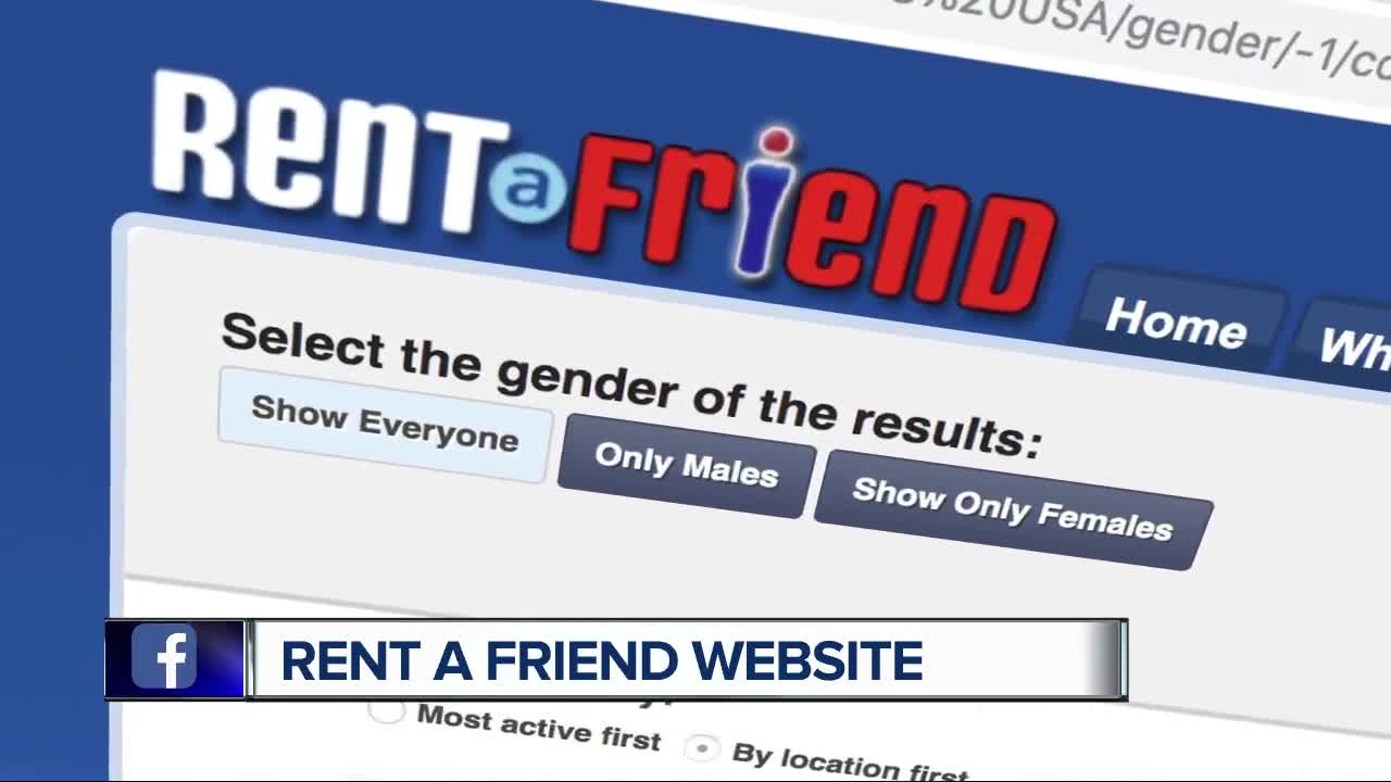 Feeling lonely? Website allows you to 'rent' a friend for the day