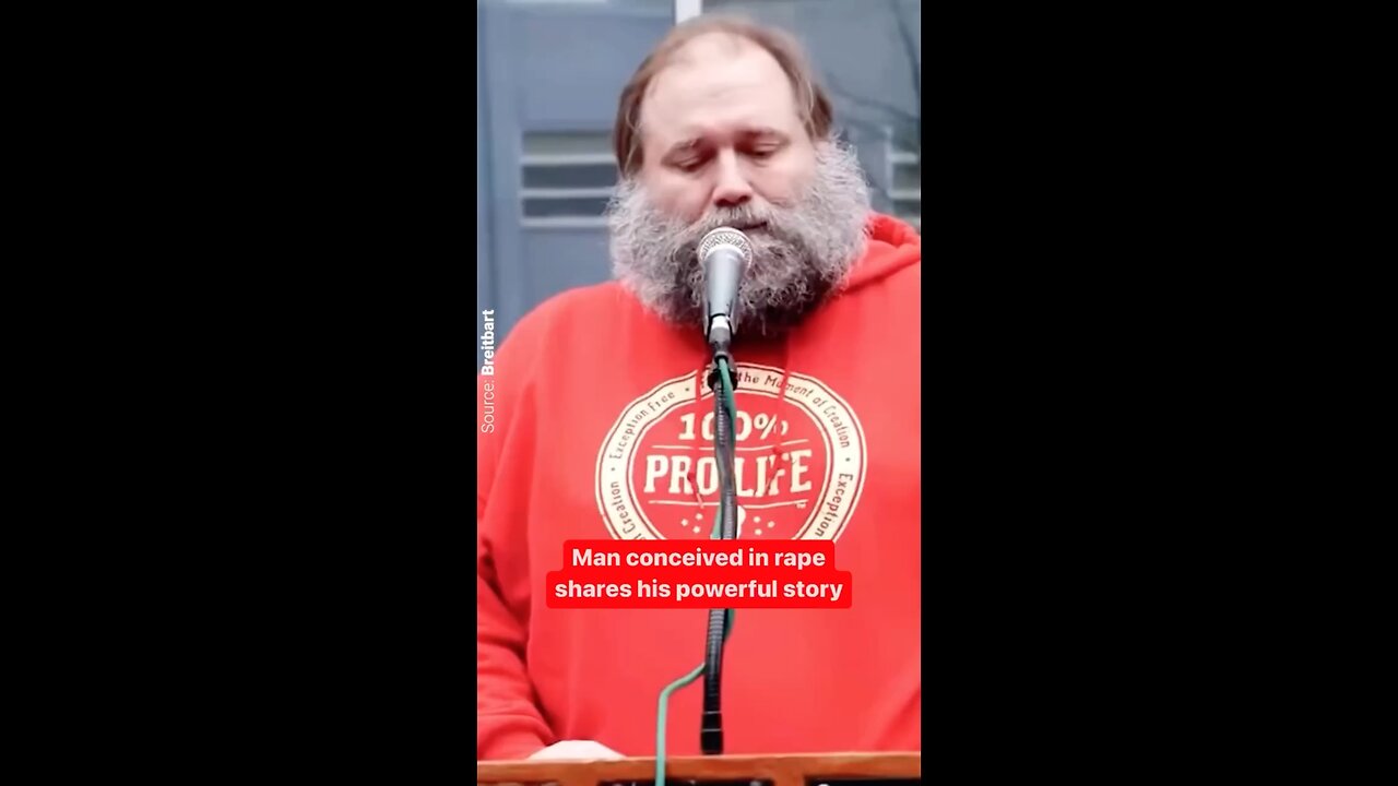 Man Conceived In Rape Shares Why He Is Pro-Life