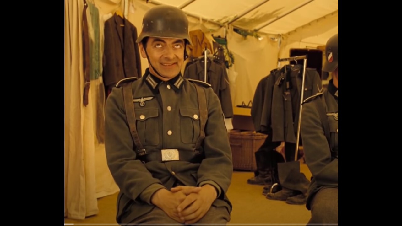 Do you think Mr Bean would make a good soldier?