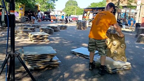 breaking down the floating floor