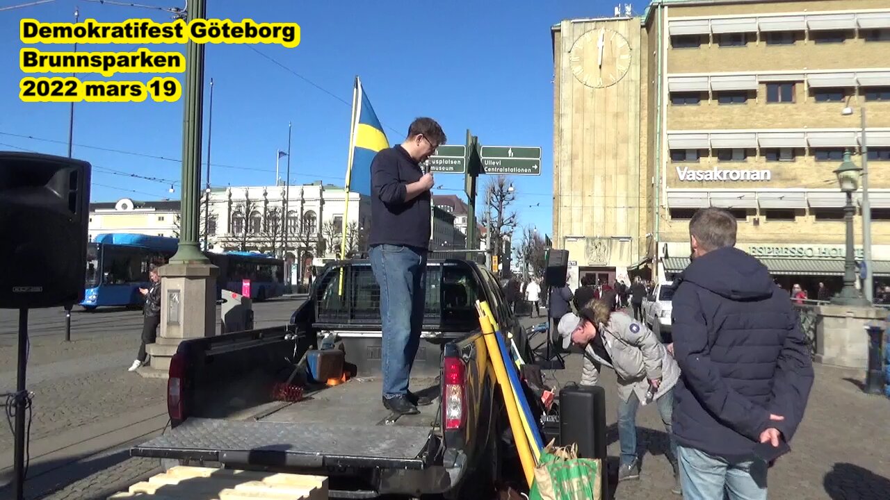 Demokratifest Göteborg 19 mars 2022