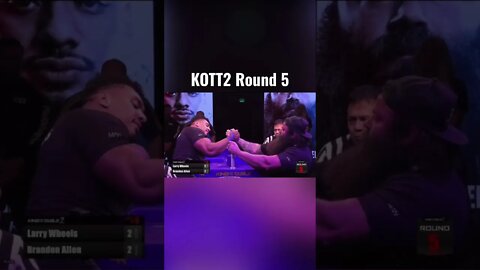 Larry Wheels vs Brandon Allen Round 5 KOTT2