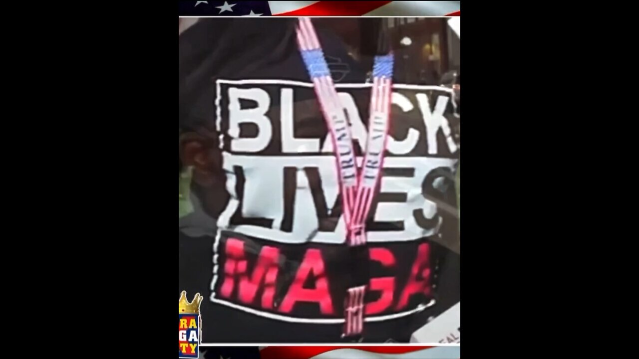 BLACK LIVES MAGA, TRUMP 2024!