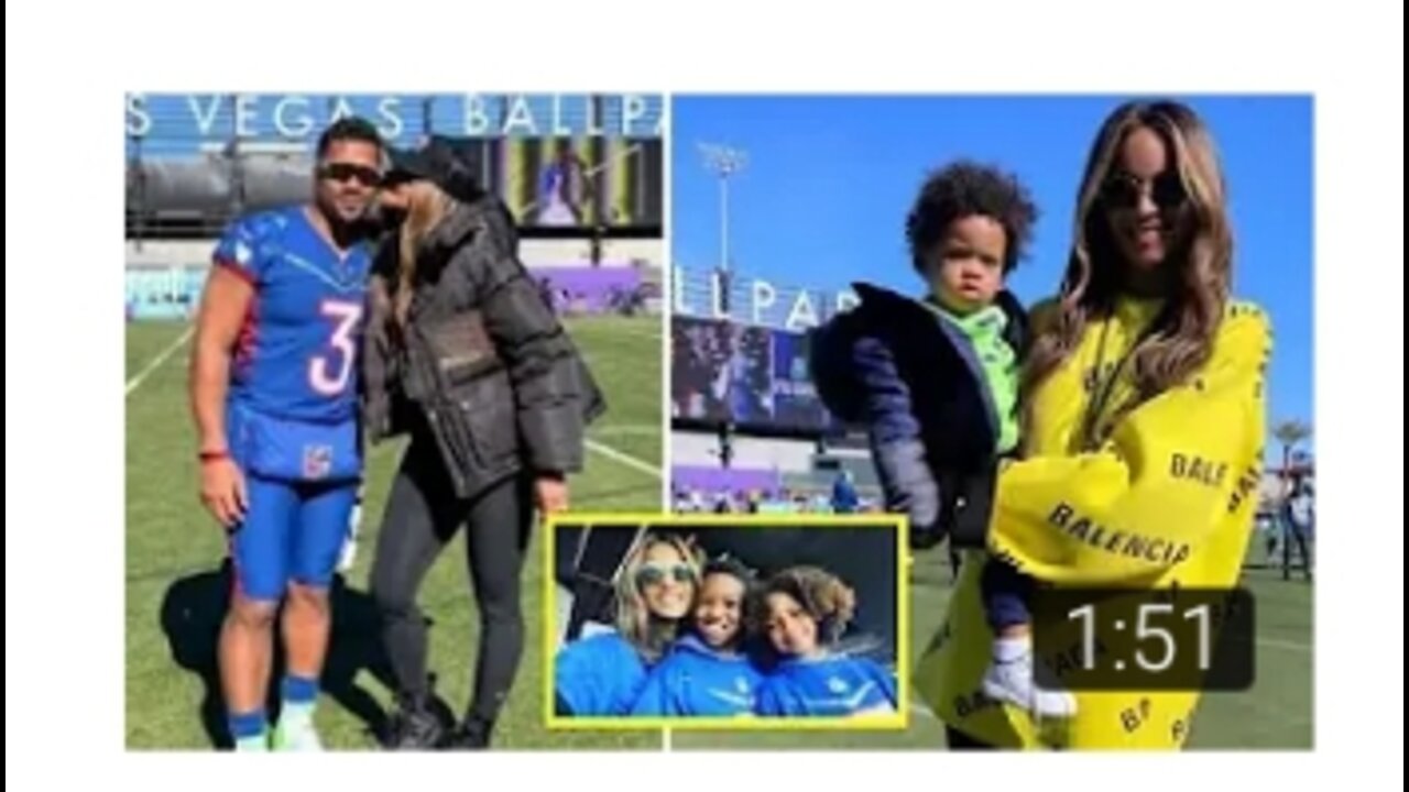 Ciara and Russell Wilson Enjoy A Wonderful Day With Their Kids As They Pro Bowl!😍