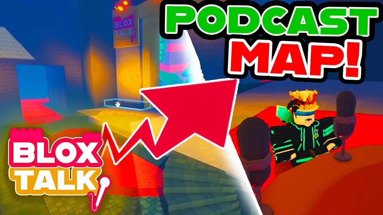 Building The Map For My NEW Roblox Podcast! (Part 2)