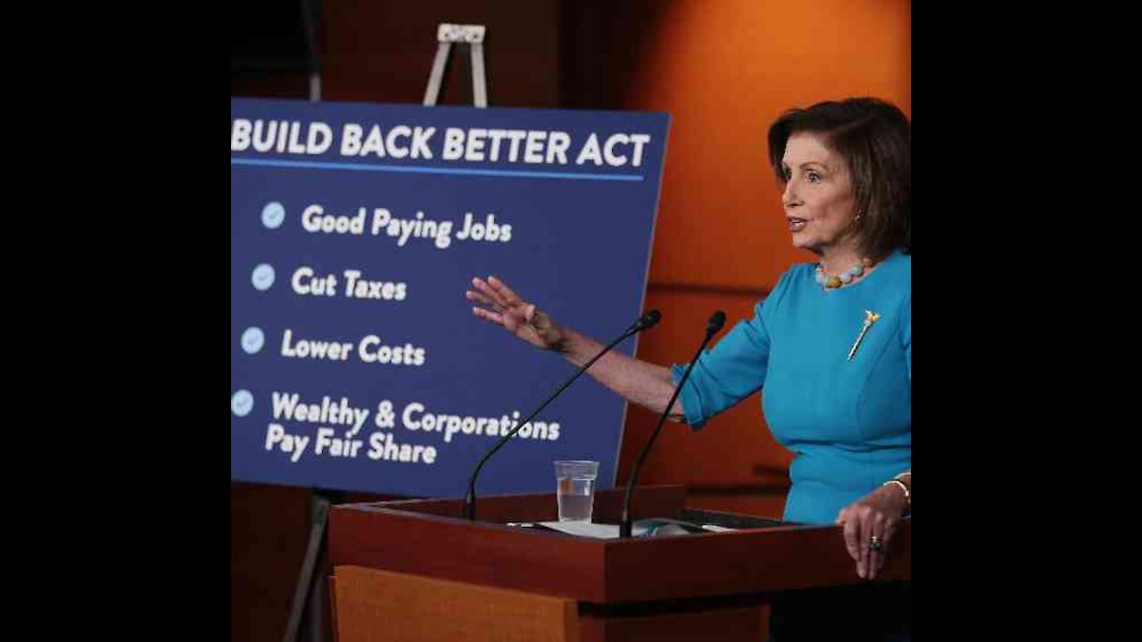 Pelosi Signals House to Vote on Biden's $1.75T Social/Climate Bill