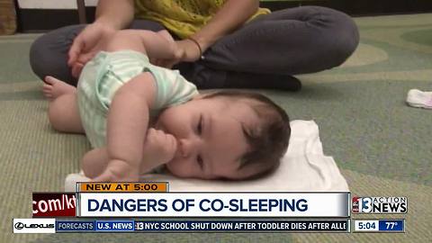 'Co-Sleeping' kills up to 3 infants a month in Clark County