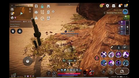 GREAT DESERT AT BLACK DESERT ONLINE MOBILE