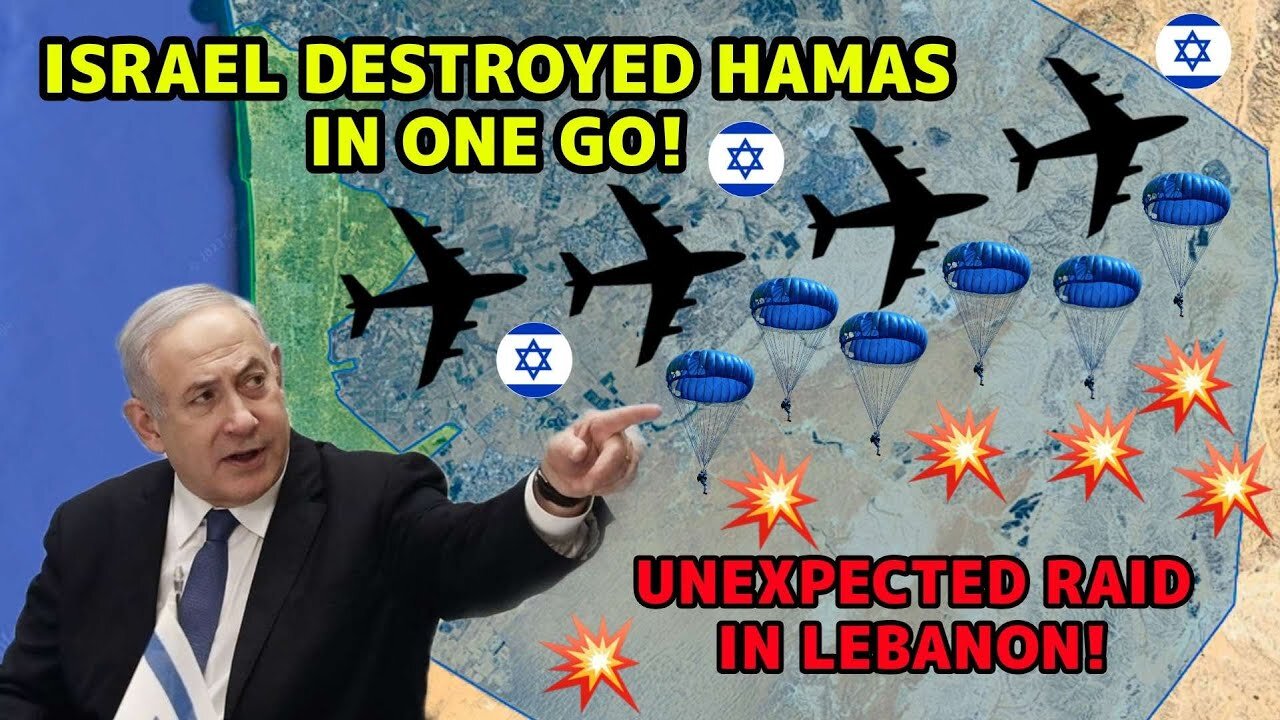 10 Oct: Israel Finished Hamas in One Go! Unexpected Raid in Lebanon