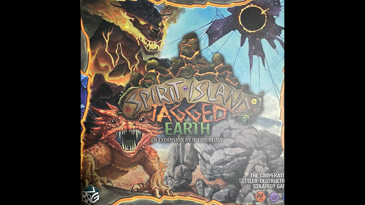 Spirit island , jagged earth unboxing