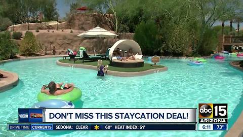 Westin Kierland resort offering resort and spa staycation deal