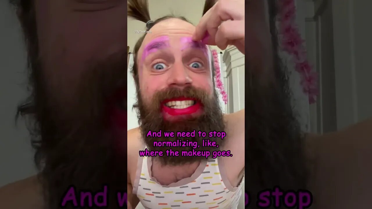 Man teaches women how to do makeup for Women’s History Day!