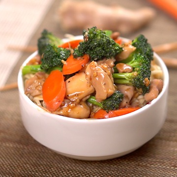 Teriyaki Chicken and Vegetables