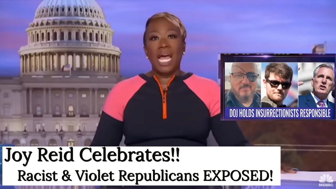 Joy Reid Claims The Most Violent Radical Group ARE the Republican Party (Part 1)