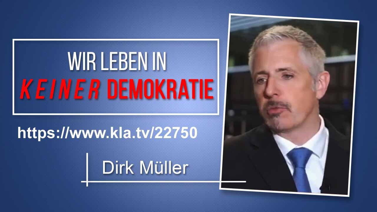 Wir leben in keiner Demokratie