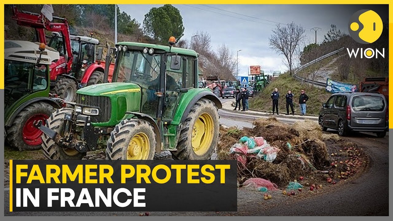 French Farmers Protest EU Trade Deal; Demand Fair Deal | World News | WION