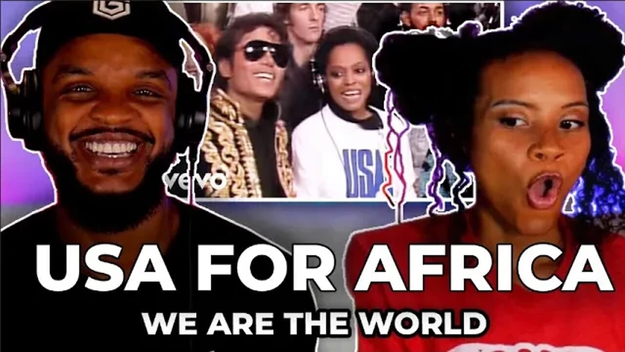 WE TRIED AGAIN! 🎵 U.S.A. For Africa - We Are the World REACTION