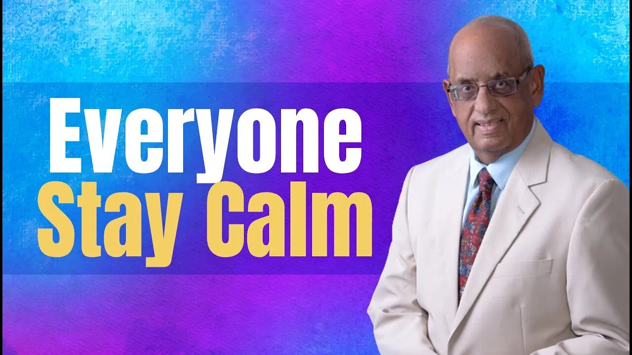 Dr Krishna Bhatta and Tonya Dawn Recla Encourage Everyone to Stay Calm