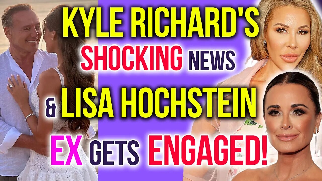 Kyle Richard's Shocking News & Lisa Hochstein Ex Engaged!#bravotv #bravotv #rhom #rhobh