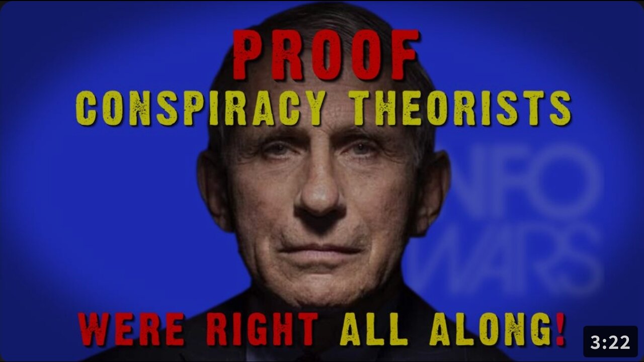 Proof "Conspiracy Theorists" Were Right All Along!