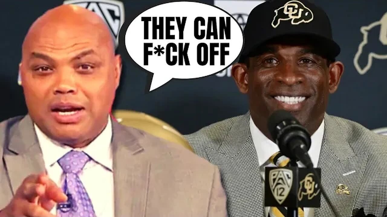 Charles Barkley SLAMS Critics Of Deion Sanders | "Shut The F*ck Up!"