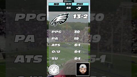 NFL 60 Second Predictions Saints v Eagles Week 17