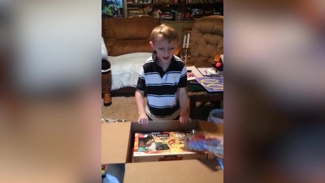 Excited Boy Says He’ll Pass Out Because He Got The Perfect Gift