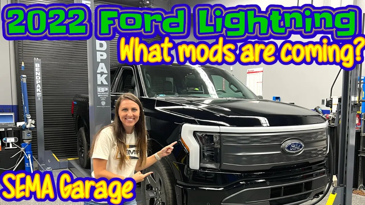 Exclusive Look at the 2022 Ford F150 Lightning | What Mods are coming for the Lightning? | Review