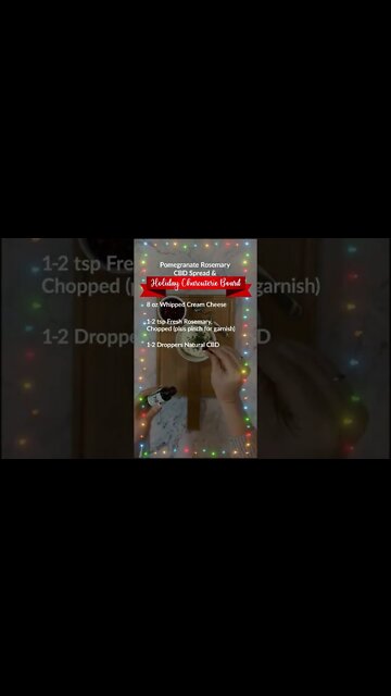 Pomegranate Rosemary CBD Spread Recipe! For Year Around Especially Christmas and The Holiday's.