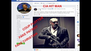 ORIGINAL COUP PLOTTER CRAIG SAWYER (DELTA FORCE) THREATENS TO KILL FBI WITNESS / JOURNALIST