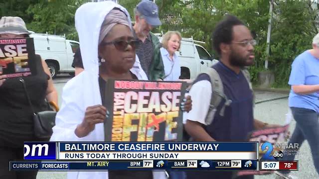 A year of ceasefires, yet Baltimore still plagued with crime