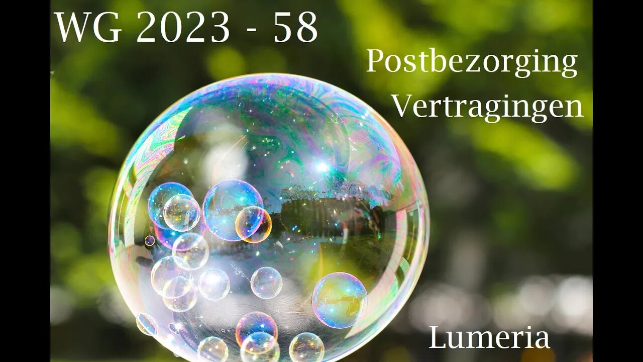 WG 2023 - 58 - Postbezorging en vertragingen