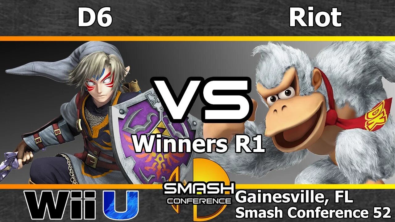 D6 (Link) vs. Riot (Donkey Kong) - Winners R1 - SC52