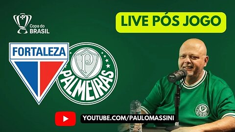 PÓS-JOGO FORTALEZA X PALMEIRAS AO VIVO. COLETIVA ABEL FERREIRA.