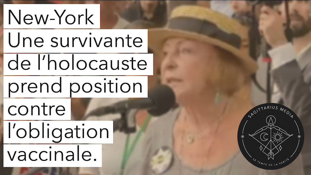 New-York: une survivante de l'holocauste prend position contre la vaccination obligatoire