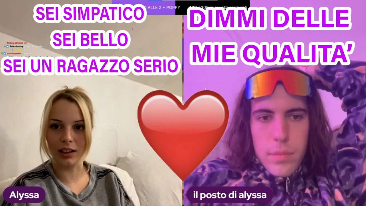 C'E' DELL' AMORE TRA GRENBAUD E ALYSSIA❤❤