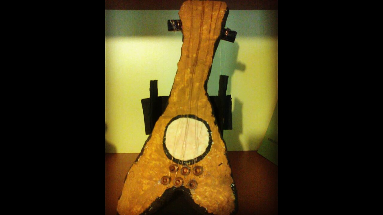 Handmade guitar miniature