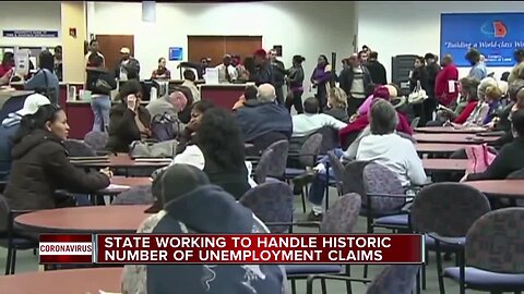 State working to handle historic number of unemployment claims