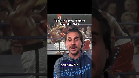 TODAY IN SPORTS HISTORY: 5/16/1975 #shorts