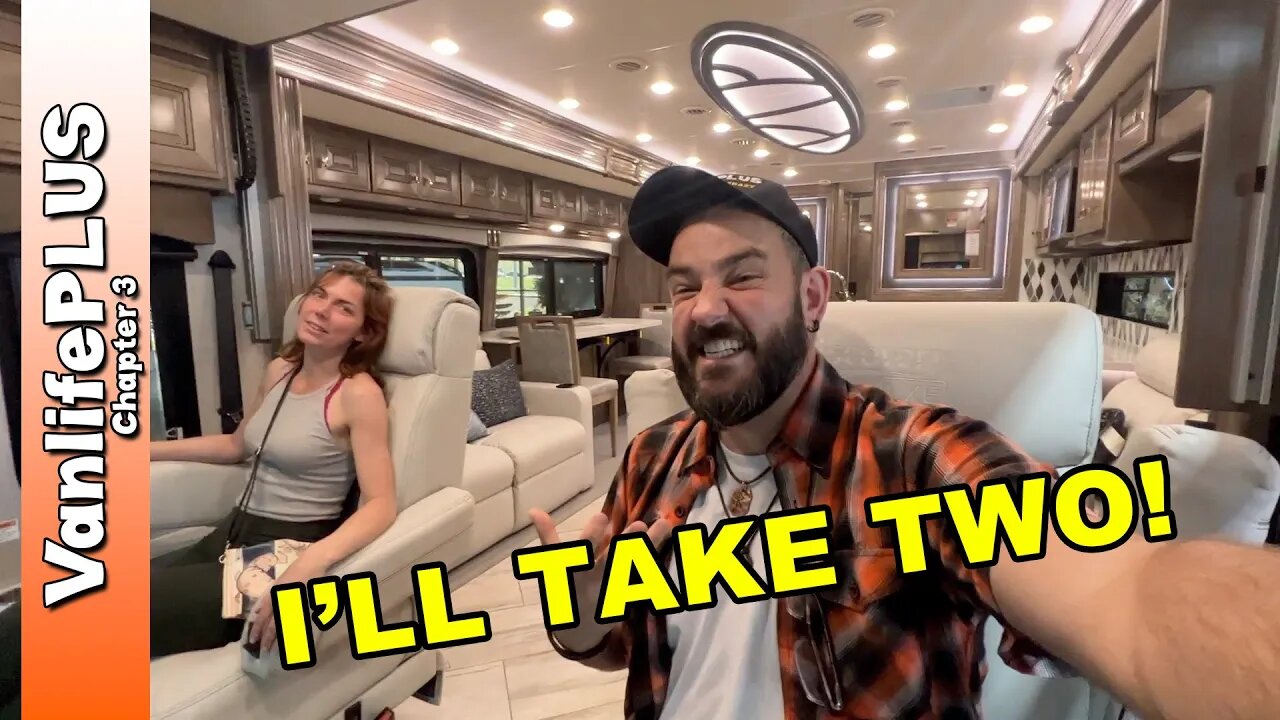 Vanlife to RV LIFE?! - This thing has 2 BATHROOMS! Realigned!