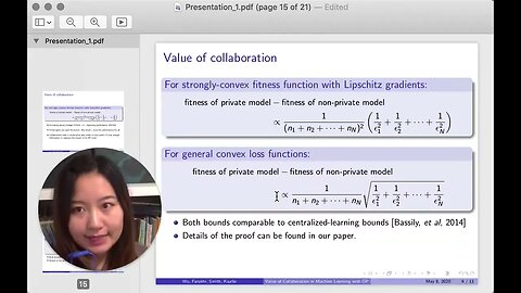 The Value of Collaboration in Convex Machine Learning with Differential Privacy